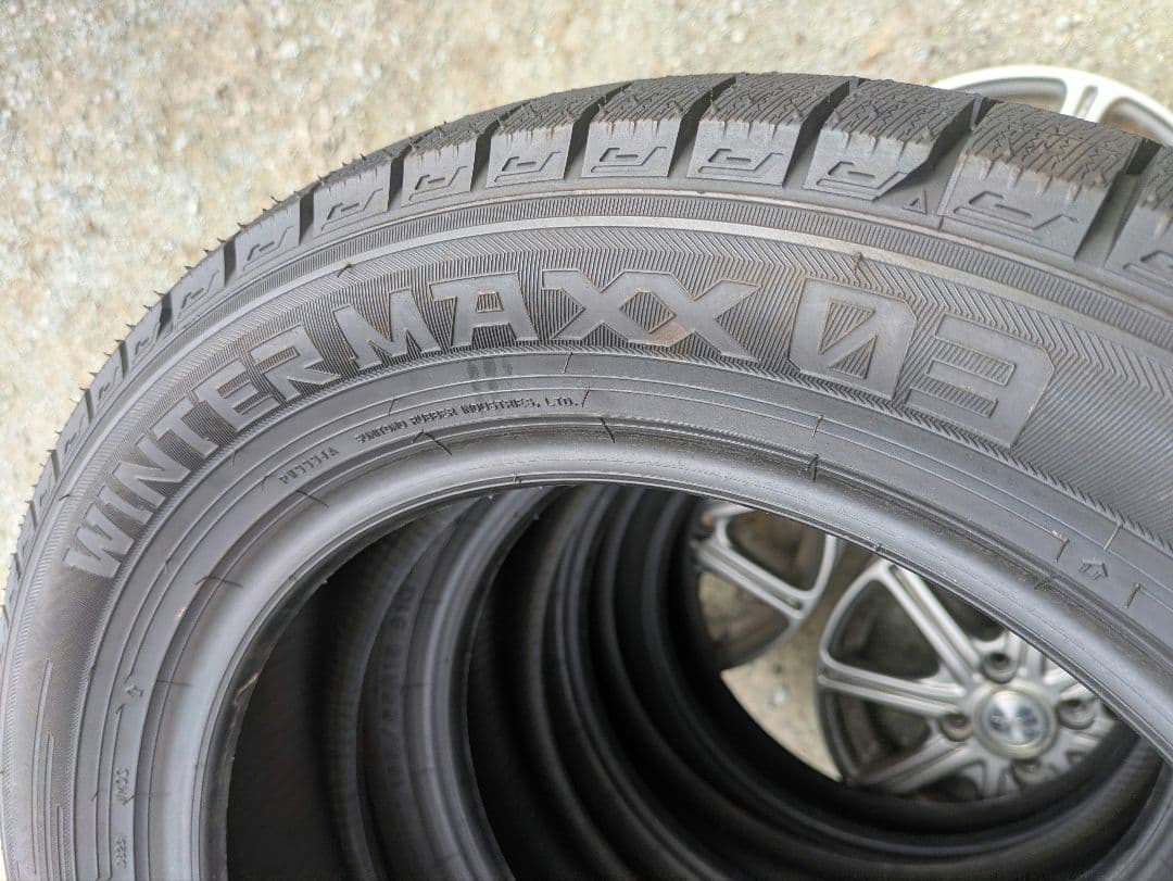 ダンロップ WM03 165/65R15 15インチ スタッドレスタイヤ 冬