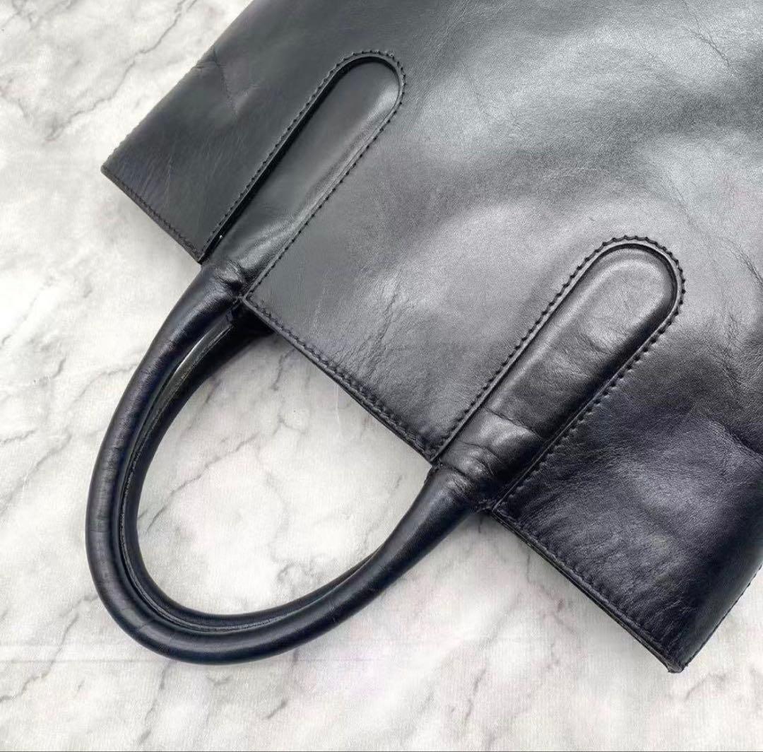 【美品】HIROFU ヒロフ　トート　卒入学　ビジネス　冠婚葬祭　イタリア製