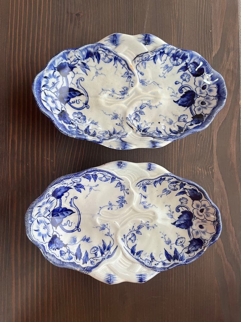 【お買い得】　フランスアンティーク クレイユモントロー　Flora ラヴィエ