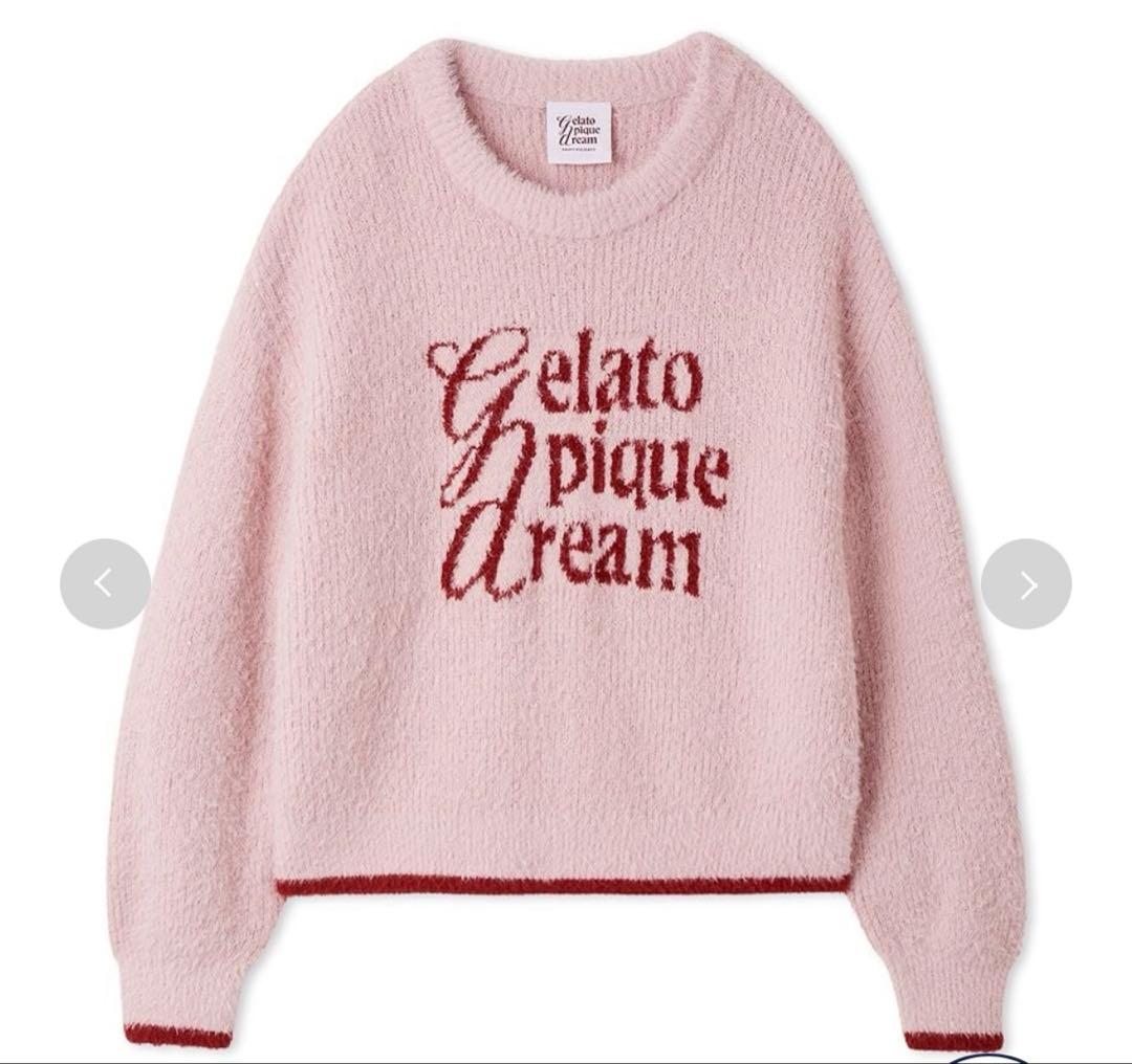 タグ付き★gelato pique ルームウェアセット ピンク