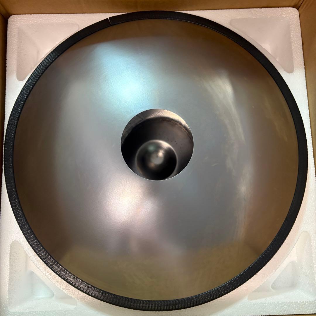 ハンドパン 9音 432Hz シルバー 45cm GLADFRESIT