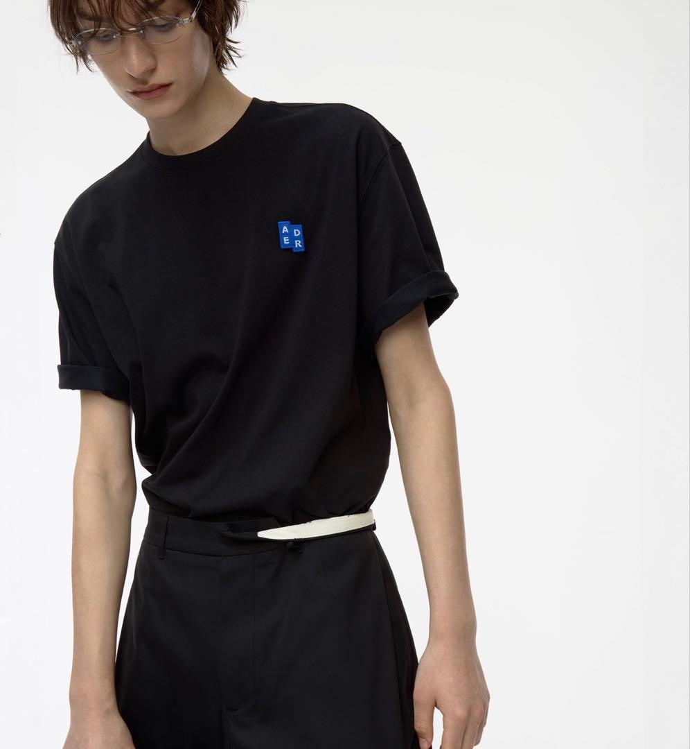 【ほぼ未使用】 ADERERROR Sig; BL Tag Tシャツ