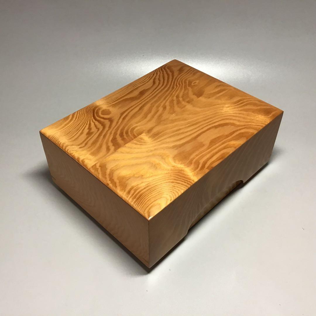 栂杢造り宝石箱　アクセサリー箱　小箱