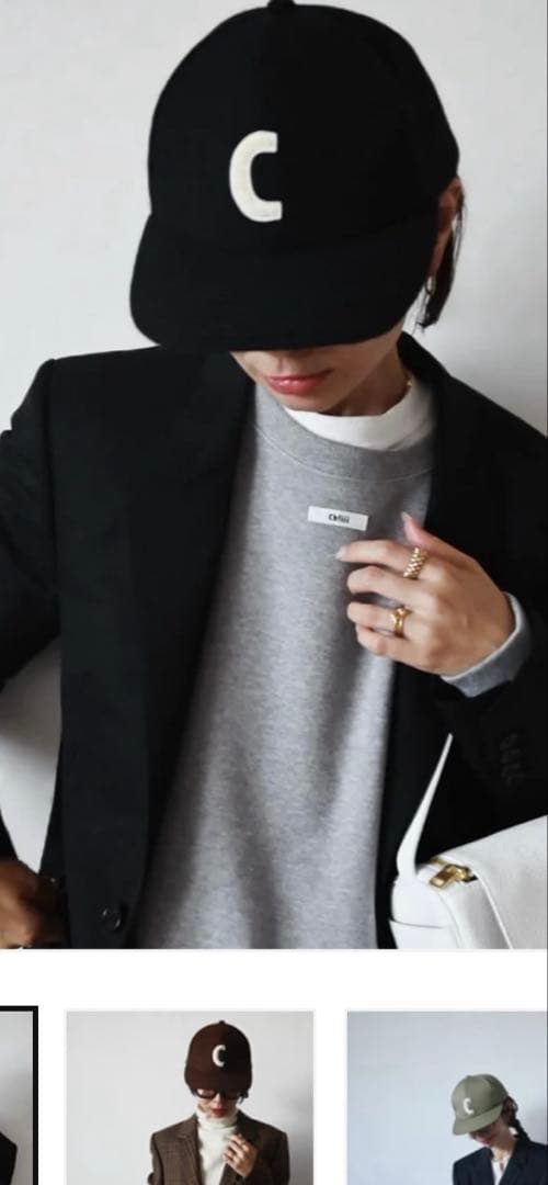 美品 chiiiibag Wool Cap