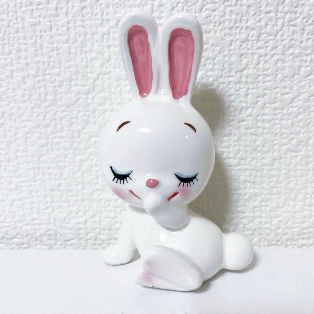 内藤ルネ　うさぎ　貯金箱