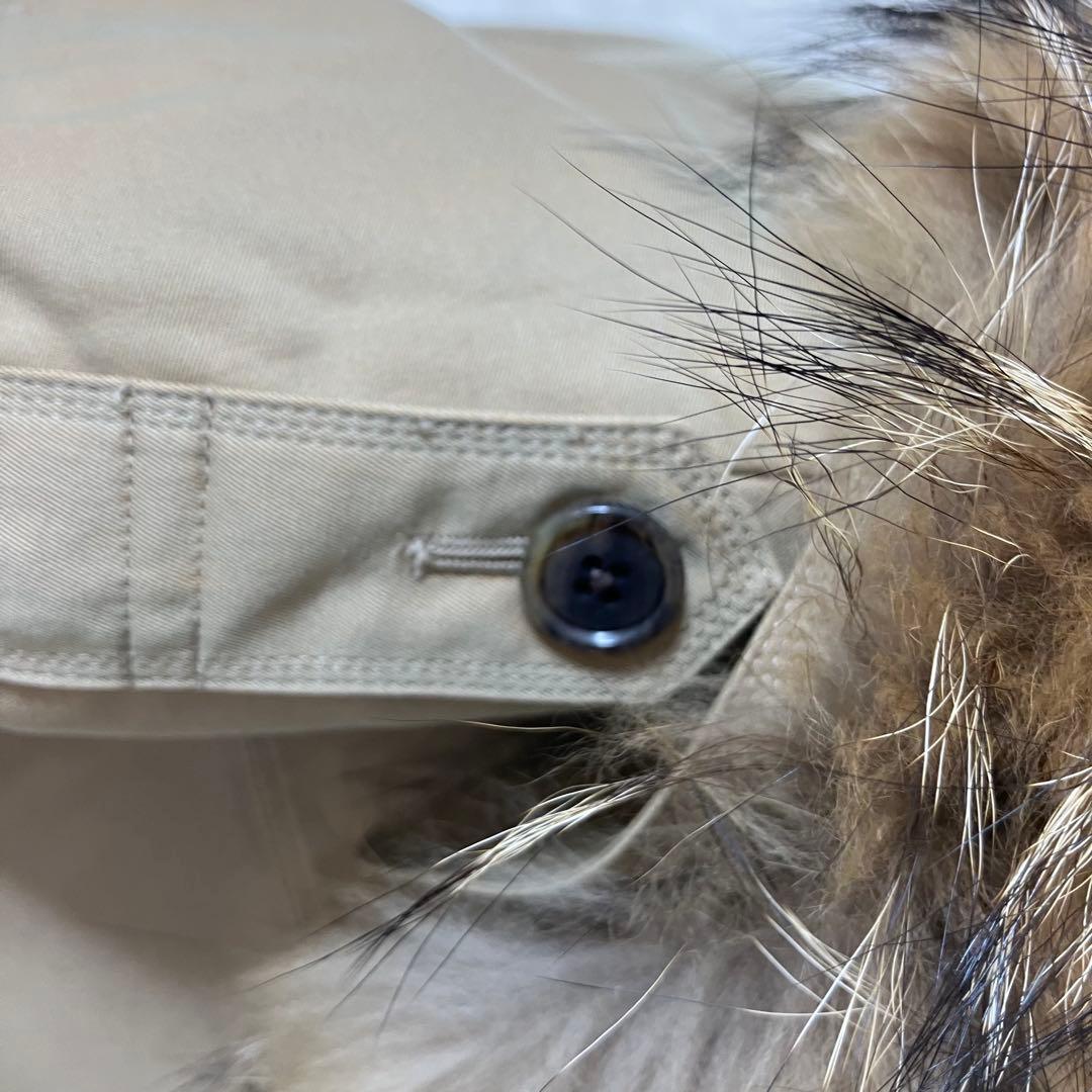 美品✨ロペ ラクーンファー チェックウールライナー 3way トレンチコート L