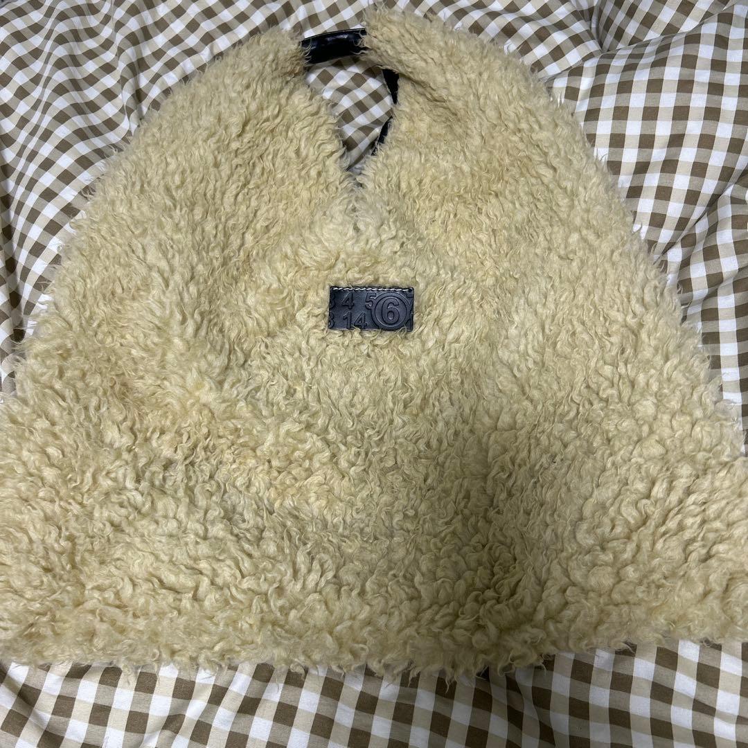 MM6 ファー　バッグ