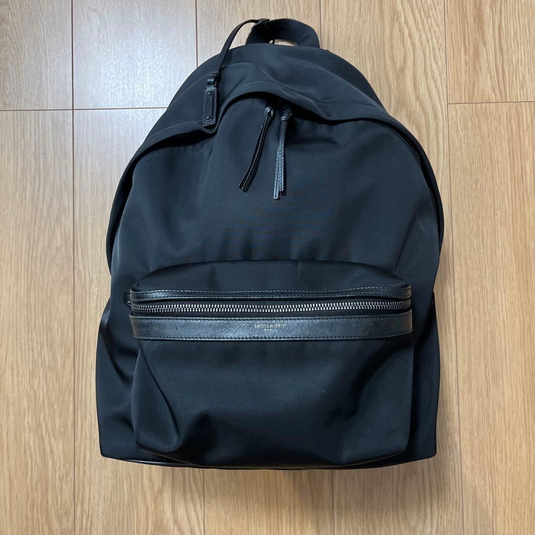 サンローラン　シティバックパック　ナイロン