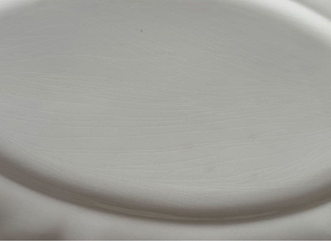 【レア】フランスアンティーク サルグミンヌ 花リムオーバル 大 約44cm