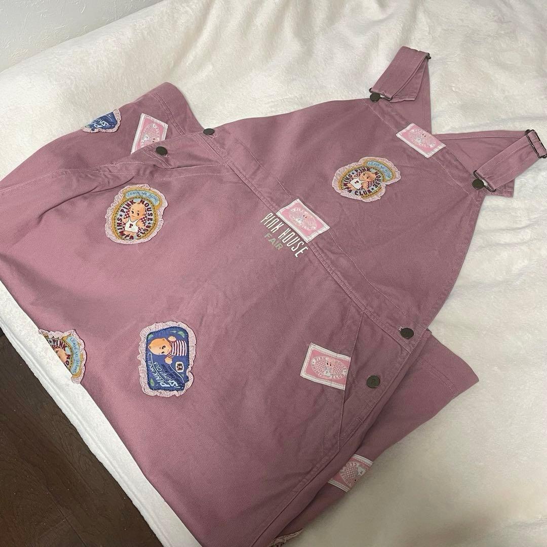 PINK HOUSE キューピー ジャンパースカート