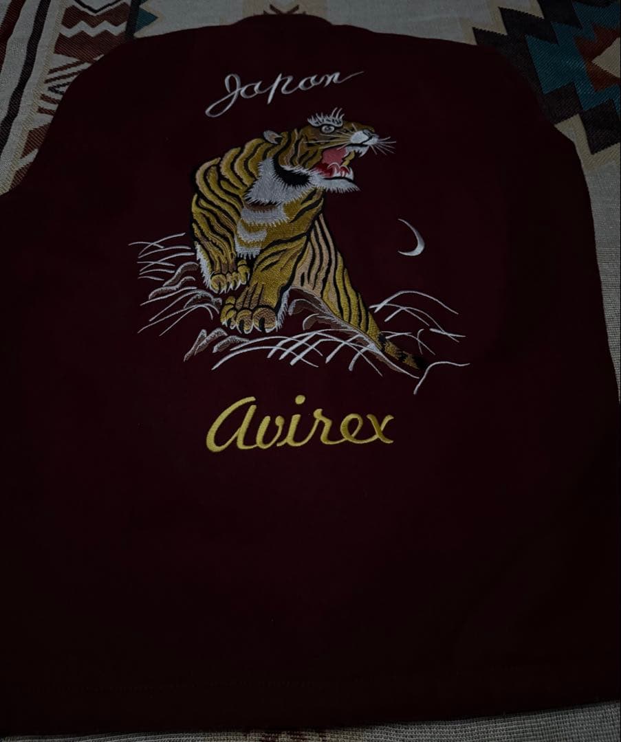 B*3様 AVIREX スカジャン 刺繍 虎 スタジャン アメカジ 2000of