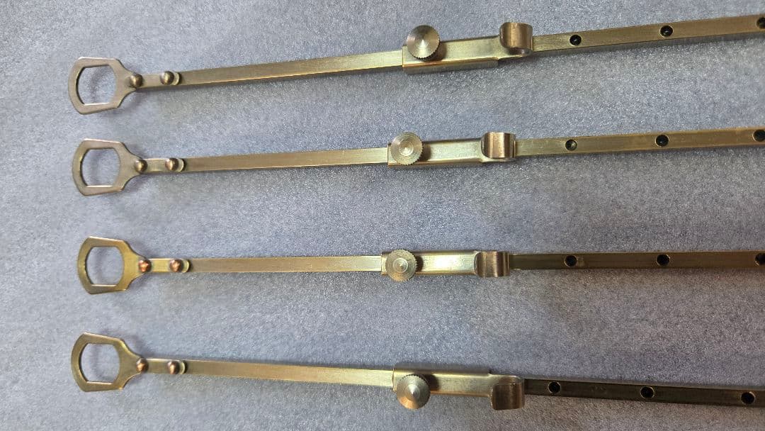 福井金属工芸　角線自在100cm　額縁・掛軸・パズル等の飾り用　ピクチャーレール