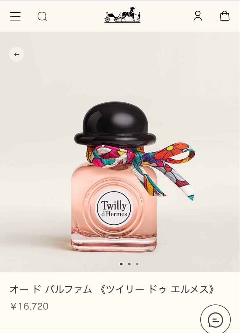 Twilly d'Hermès 《ツイリー ドゥ エルメス》