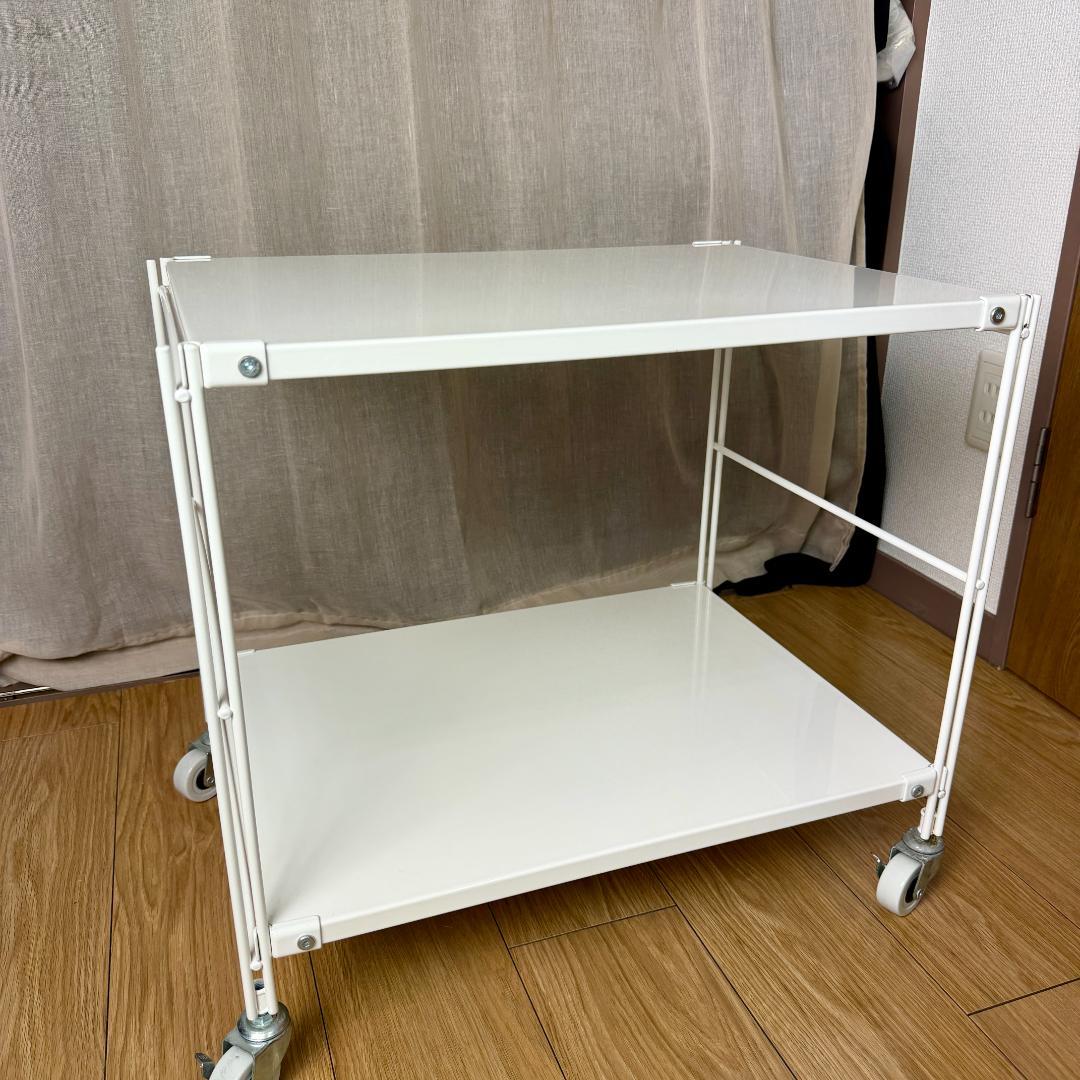 廃盤品　無印良品 スチールユニットシェルフ ミニ ライトグレー