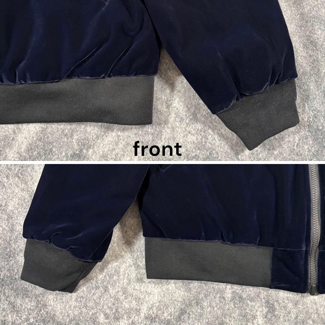 【新品】TAION スカジャン ベロア リバーシブル 虎 ダウンジャケット XL