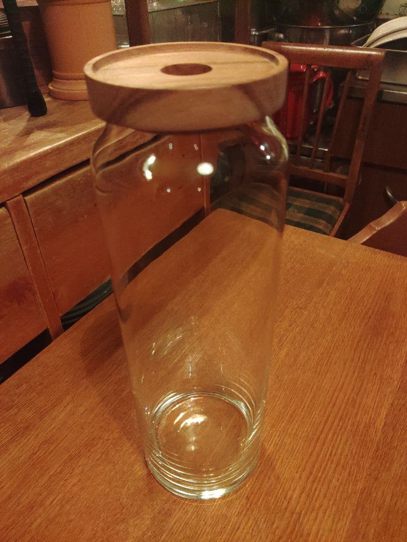 未使用　Chabatree チャバツリー　パスタキャニスター　ガラスケース　希少