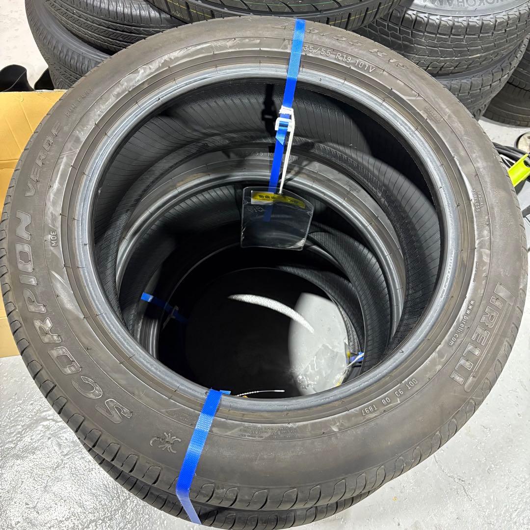 235/55R19　ピレリー　SCORPION　VERDE　RUN FLAT4本