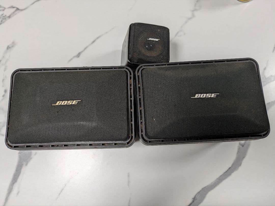 Bose 101MM等　スピーカーセット 3個 黒