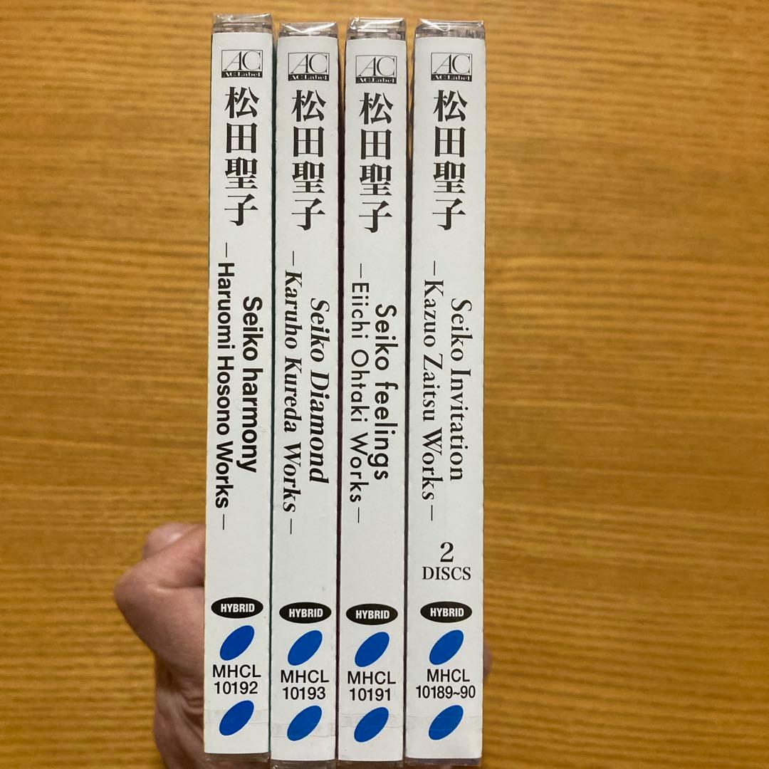 松田聖子ベストCD Composer Series CD4枚組 各新品未開封品