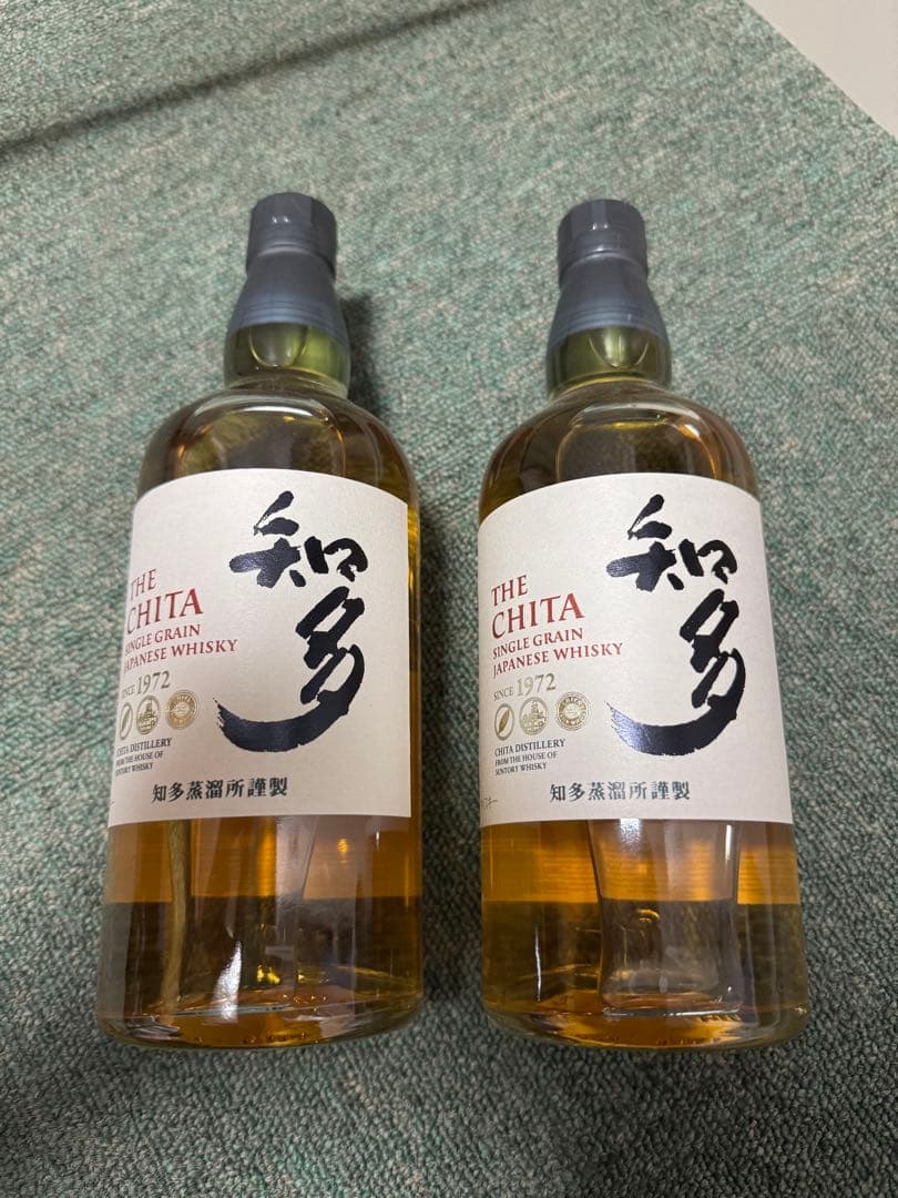知多シングルグレインウイスキー 700ml 2本