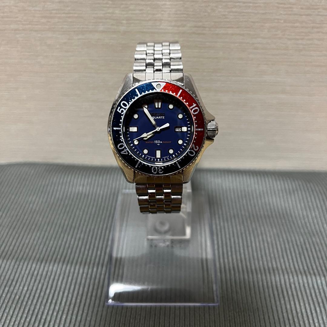 最終値下SEIKO2625-001B セイコー レトロ 貴重 ダイバーズ ペプシ
