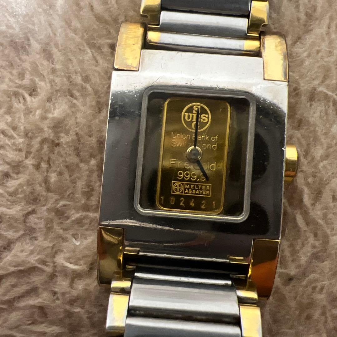 BANG SUISSE 金インゴット ヴィンテージ 腕時計