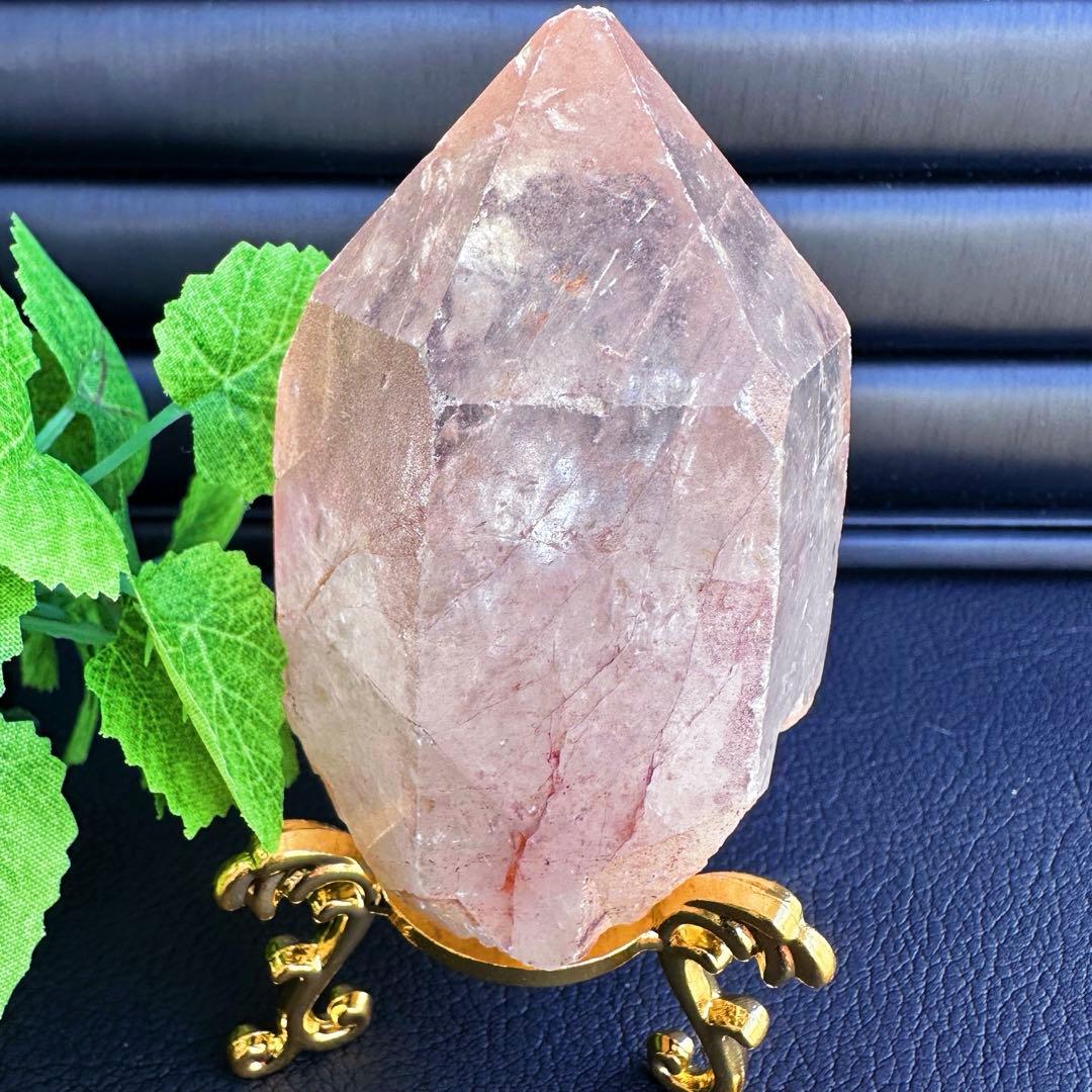 爆アレ❗️レインボー☆可愛いピンク♡超綺麗ピンクヒマラヤクラスター天然石A1510