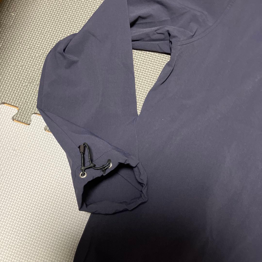 ムータマリンゴルフ　ネイビー ジップアップジャケット L