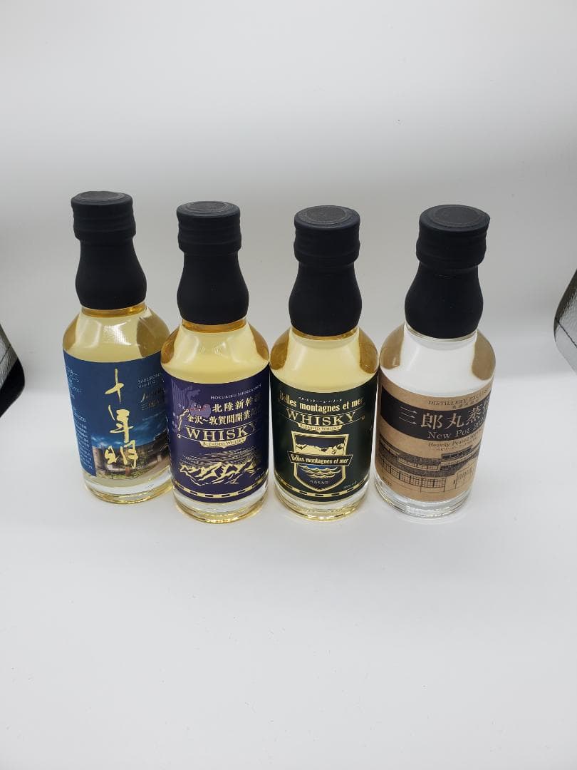 三郎丸蒸留所限定ウイスキー 200ml ４本セット 非売品サコッシュ付き