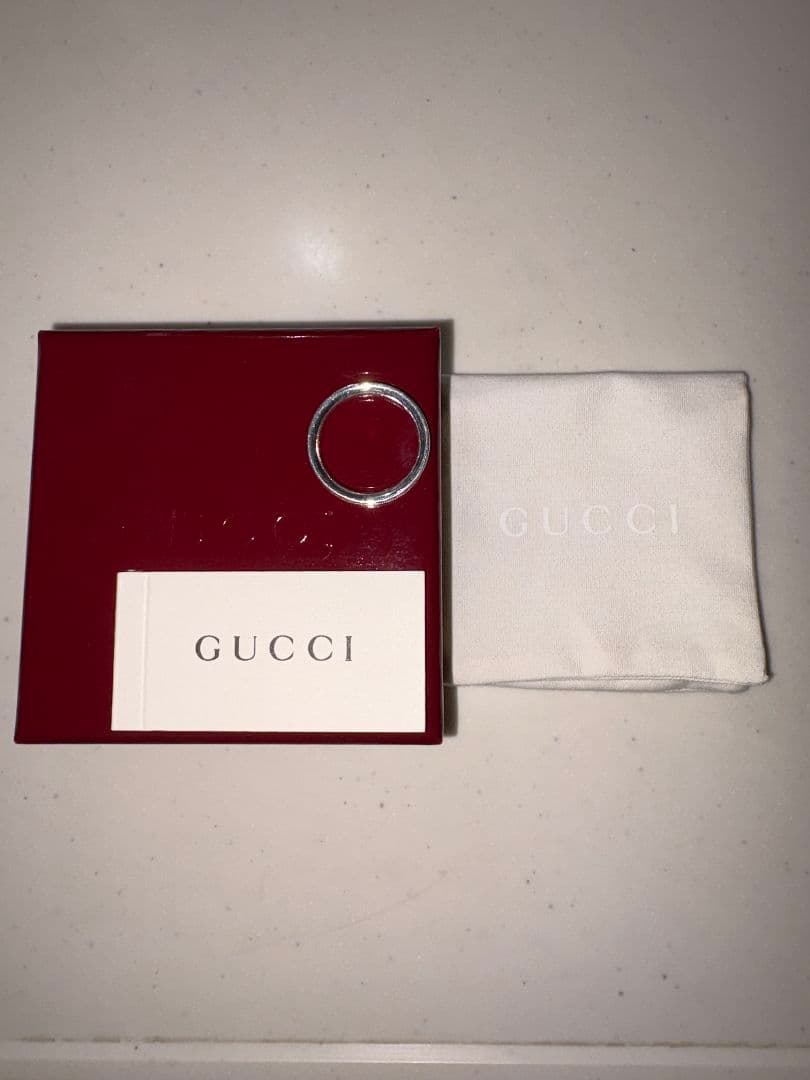 GUCCI リング ディアマンテ 刻印サイズ:21号【箱/ポーチ付】