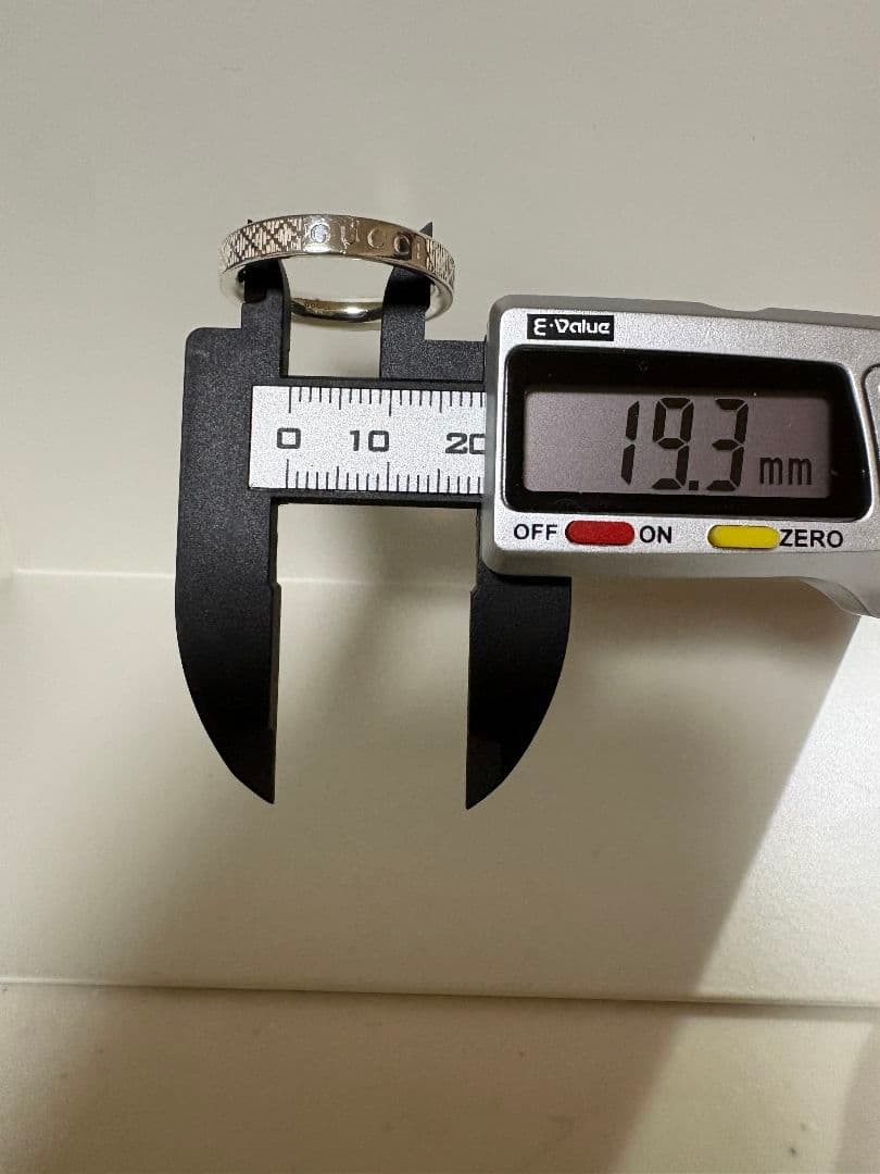 GUCCI リング ディアマンテ 刻印サイズ:21号【箱/ポーチ付】