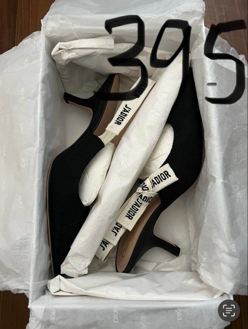 CHIさま　美品　Christian Dior スリングバックパンプス　39.5