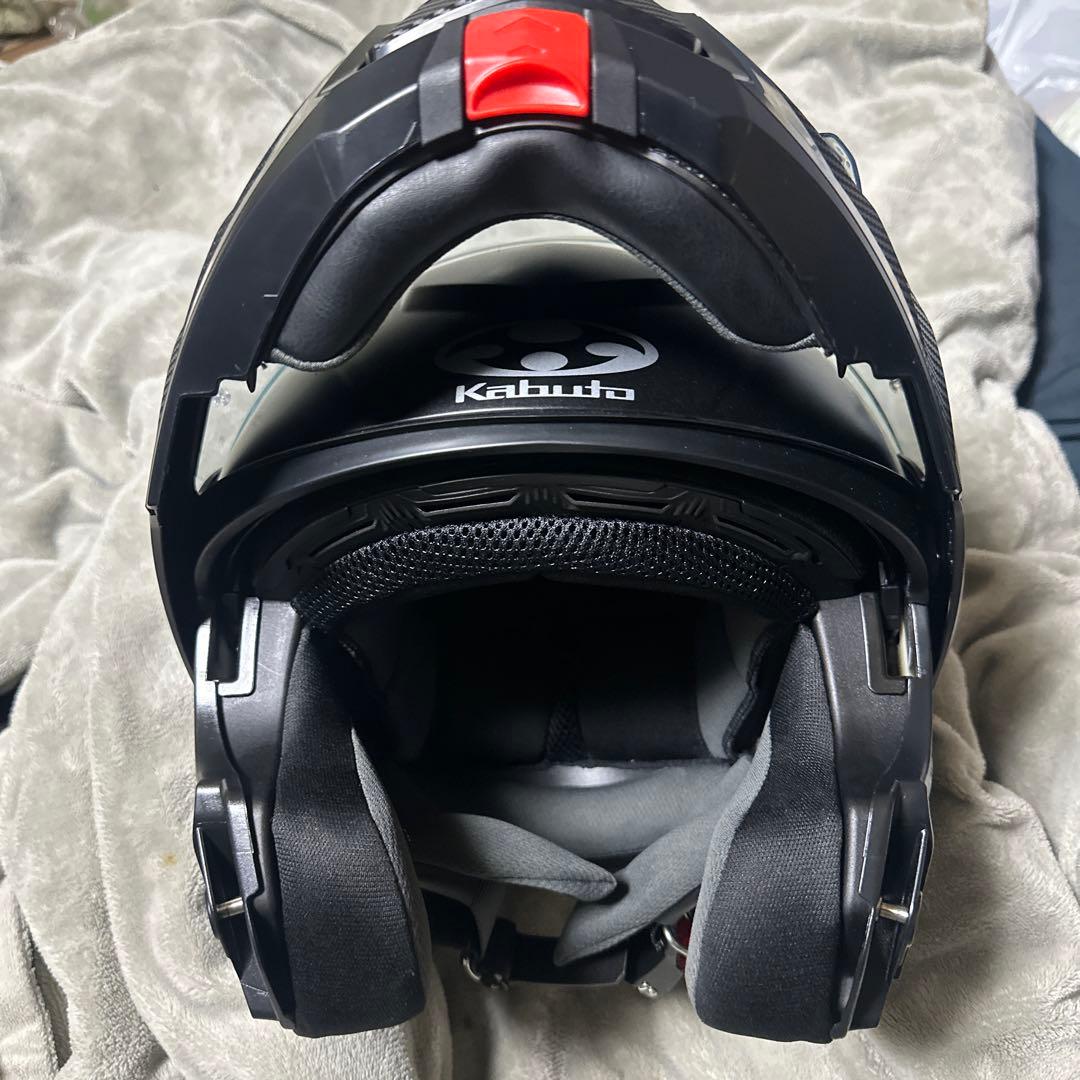 Kabuto Ryuki システムフルフェイスヘルメット マットブラックＬ