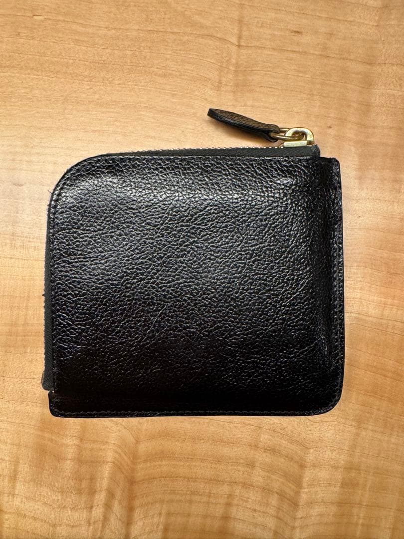 【期間限定最終値下げ】イルビゾンテ コンパクトウォレット 黒レザー