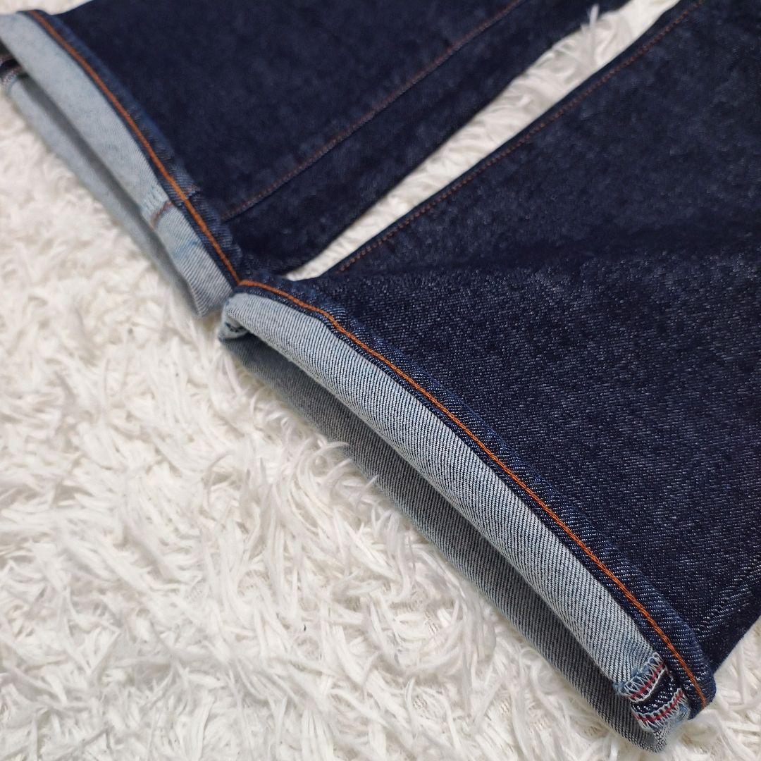 超美品 MOUSSY MVS FLARE 濃紺 フレア デニム 24