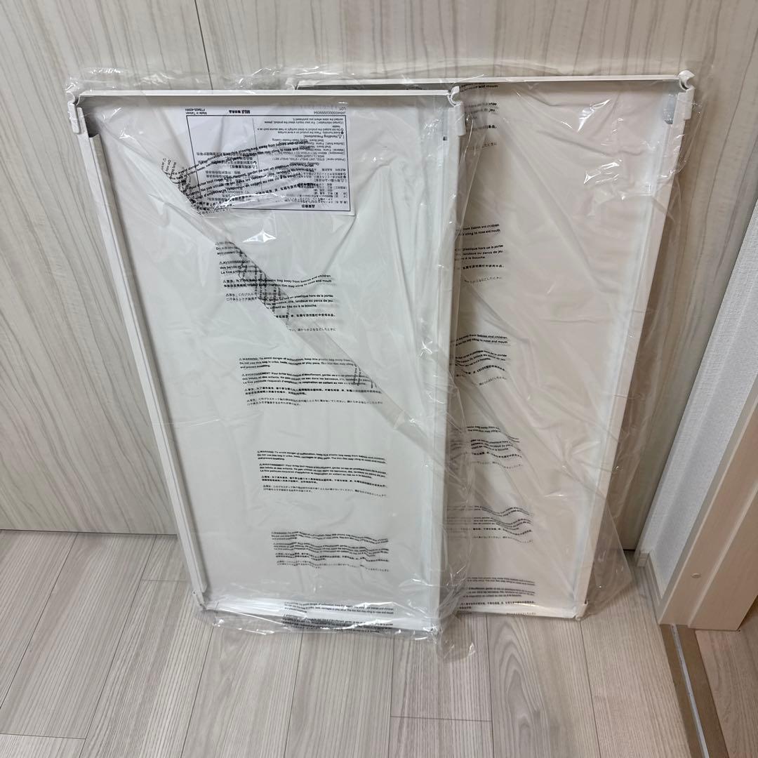 スチールユニットシェルフ用・追加棚・ライトグレー 幅８４ｃｍタイプ用　2枚