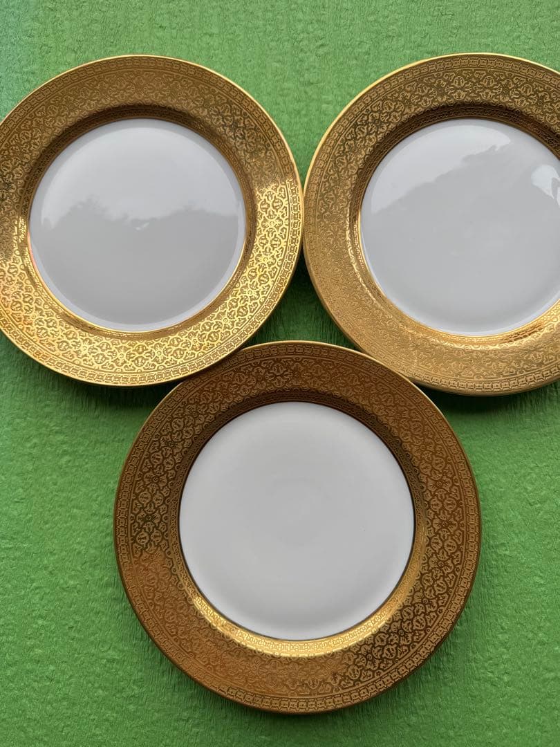 ベルナルド　ヴォルビリス　プレート　３枚セット　21.2cm