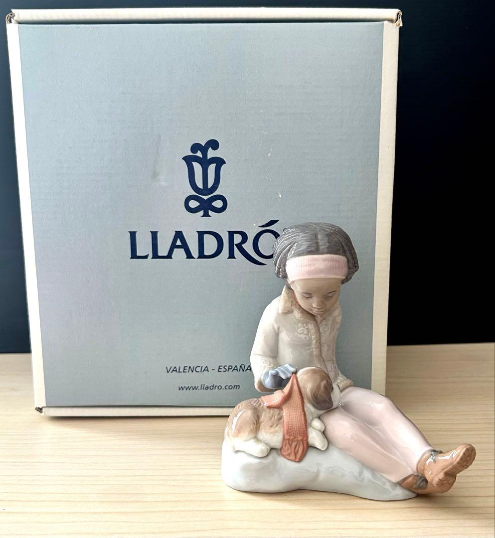 絶版品　LLADRO リヤドロ　Are You Cold ？　寒くない？　置物