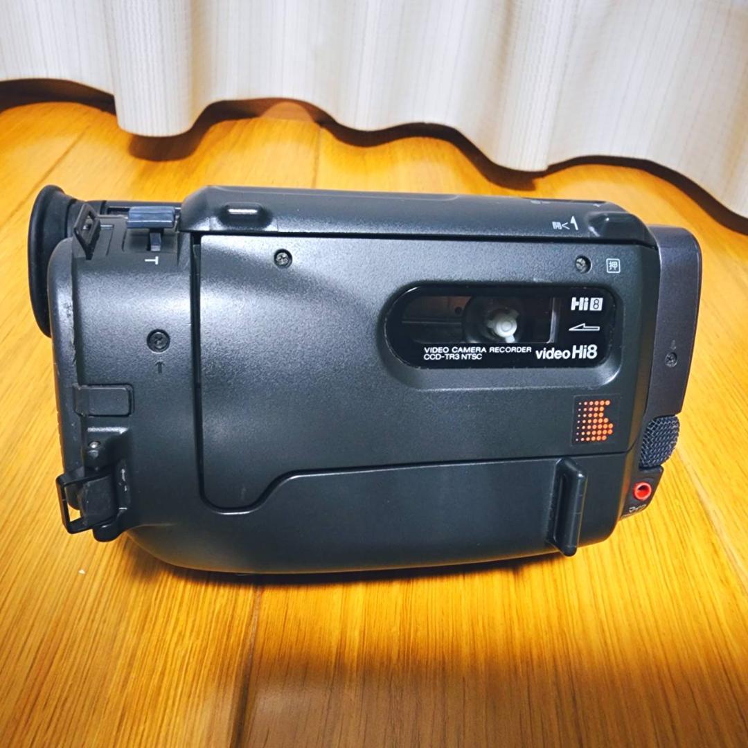 【動作確認済】SONY 高画質 Hi8 ビデオカメラ CCD-TR3 セット