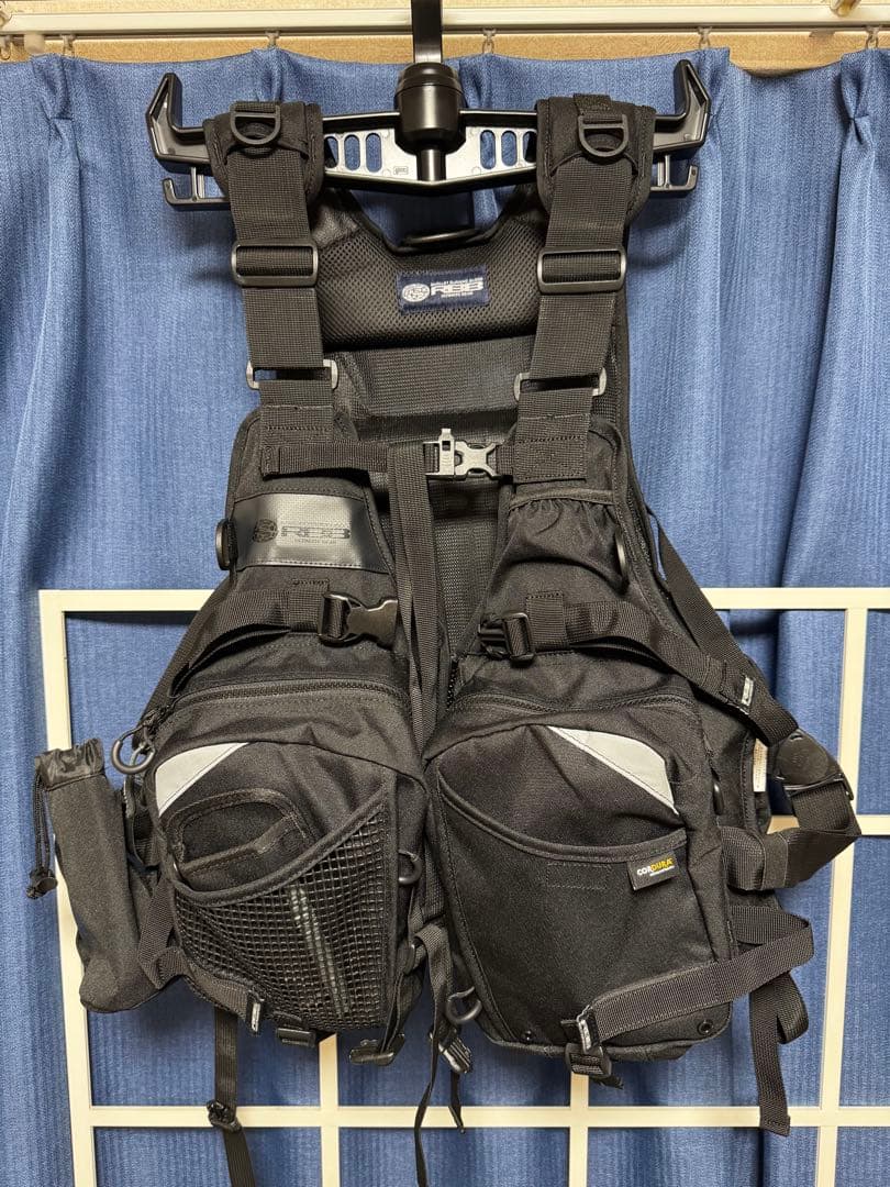 双進　RBB エクストリームタイドゲームベスト　フルブラック　美品