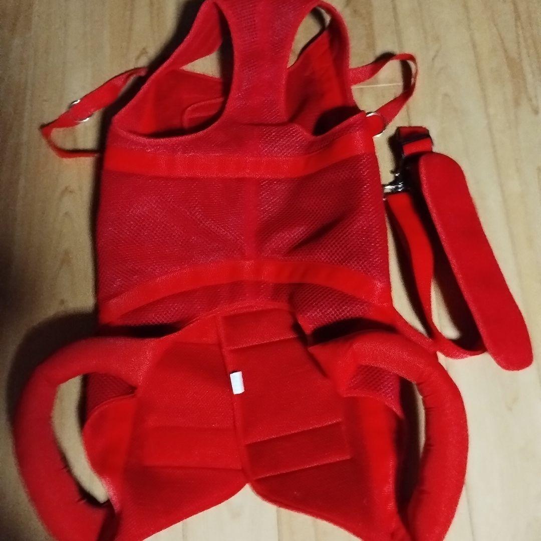 赤い介護用ハーネス メッシュ素材　値下げします！