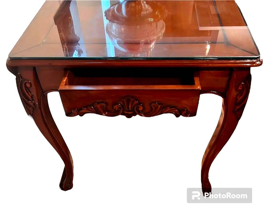 マホガニー 猫脚 ダイニングテーブル　アンティーク