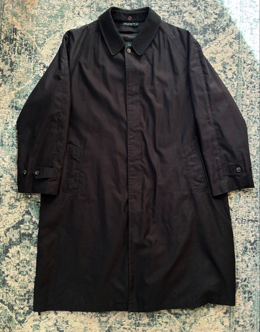 LAUREN RALPH LAUREN バルカラーコート 黒