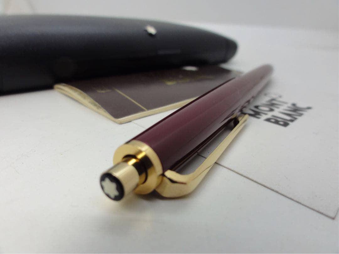 ⭐️モンブラン⭐️稀少なボルドーの名品最高の形❗️⭐️No350メカニカルペンソル⭐️