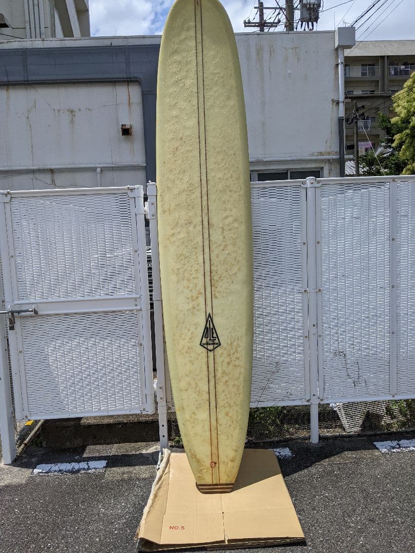 “ALE”LONG BOARD“9−10“/SINGLE-FIN VINTAGE