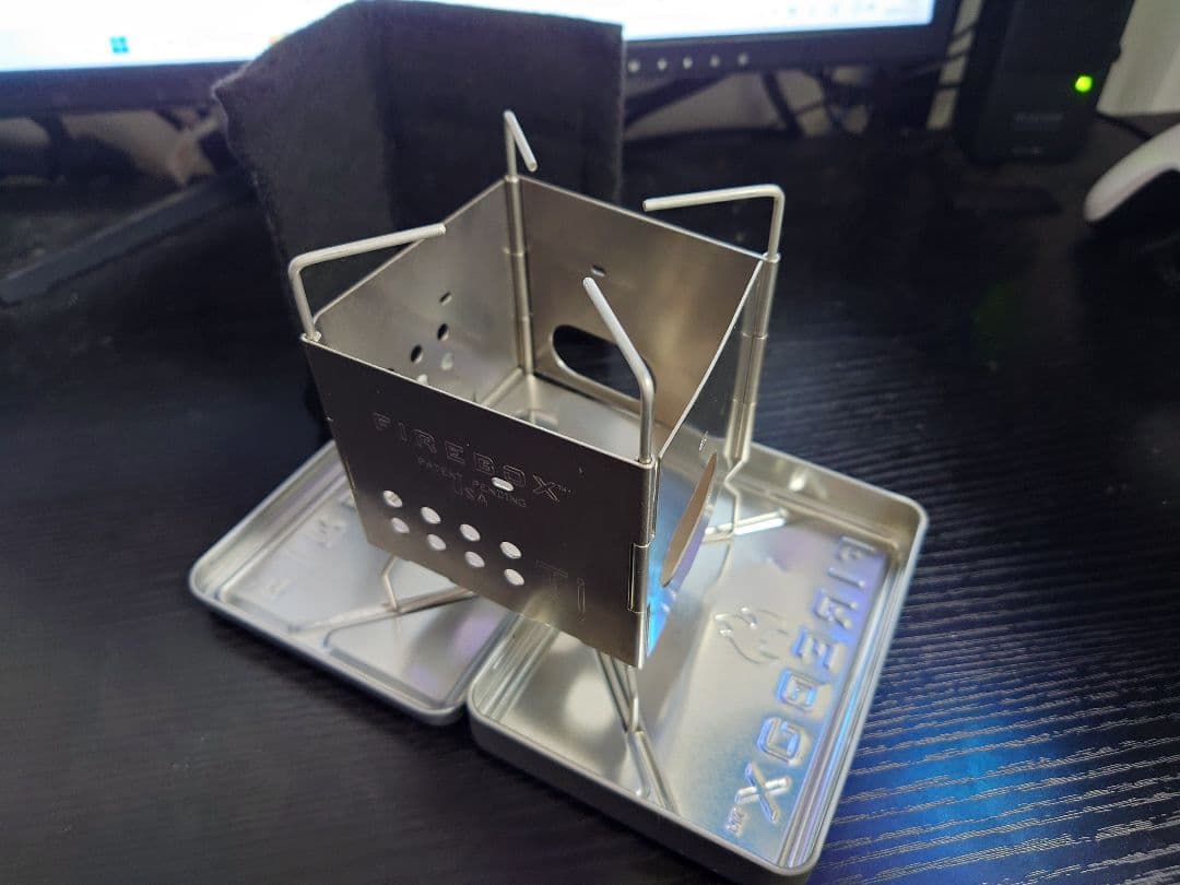 FIREBOX ナノ チタン 焚き火台 収納ケース付き