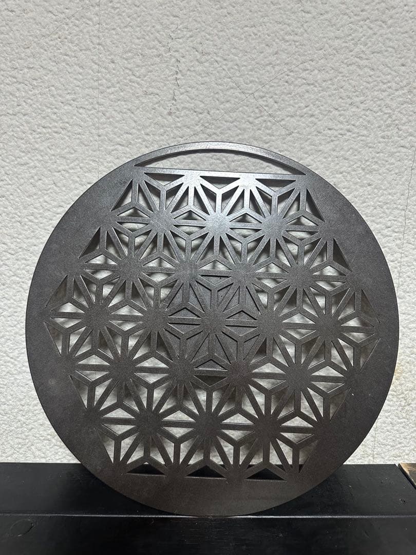 山のU asa of life zarablack 天板 黒