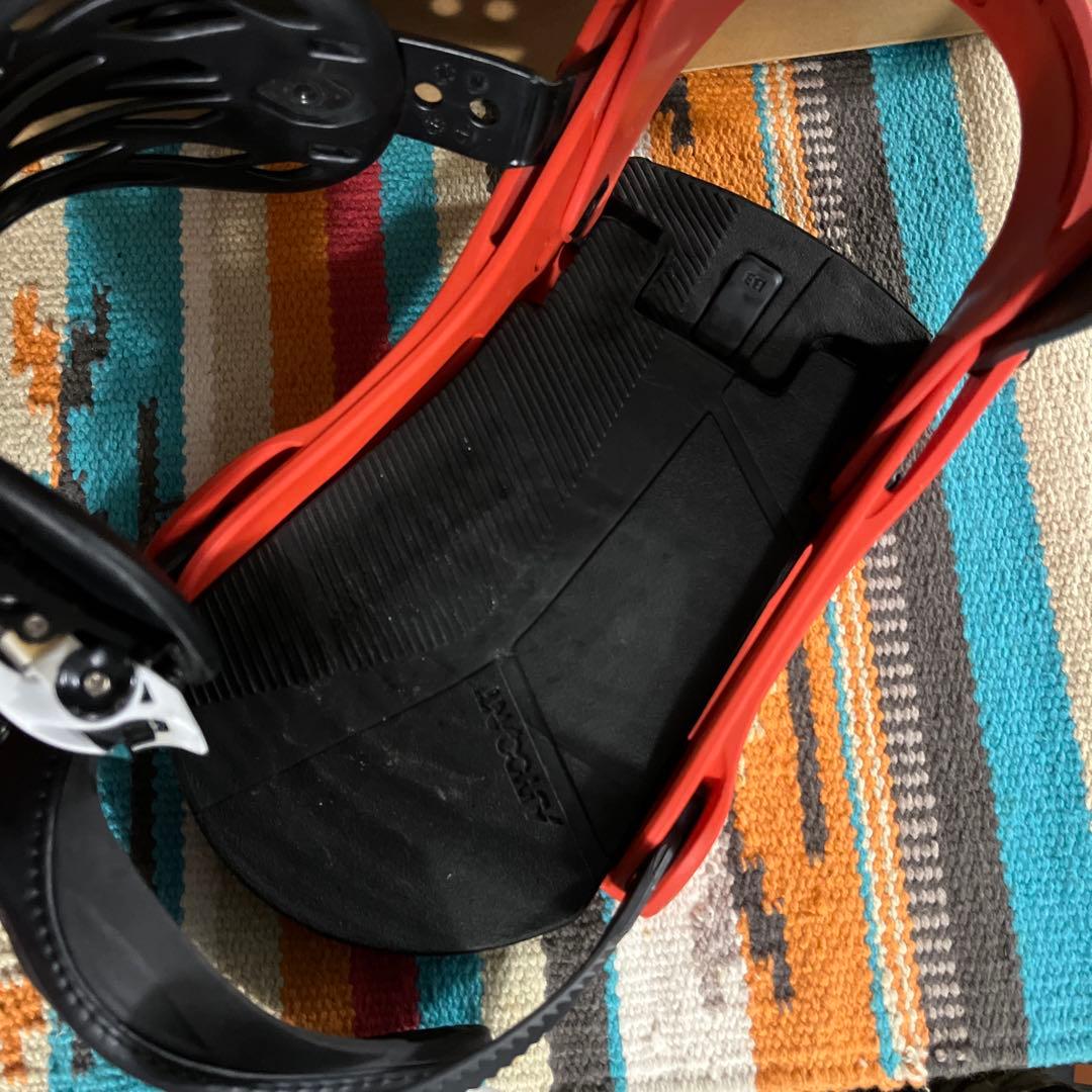 最終価格BURTON CARTEL スノーボードビンディング レッド/ブラック