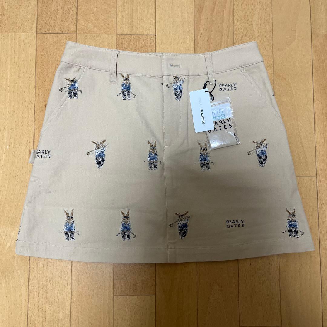 最終値下げ新品未使用パーリーゲイツPEARLY GATES ラビットスカートS