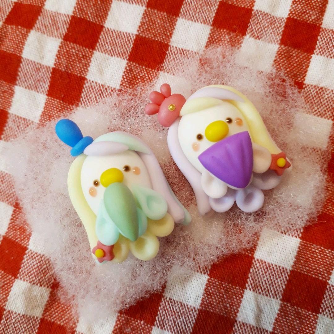 雛祭り♡仲良しアマビエちゃん